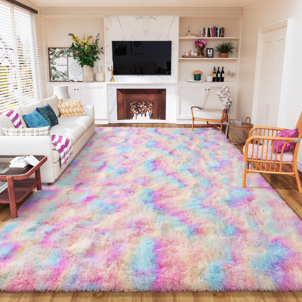 AROGAN 2x6 Feet Soft Runner Rugs for Bedroom, Non Slip Rug for Hallway
