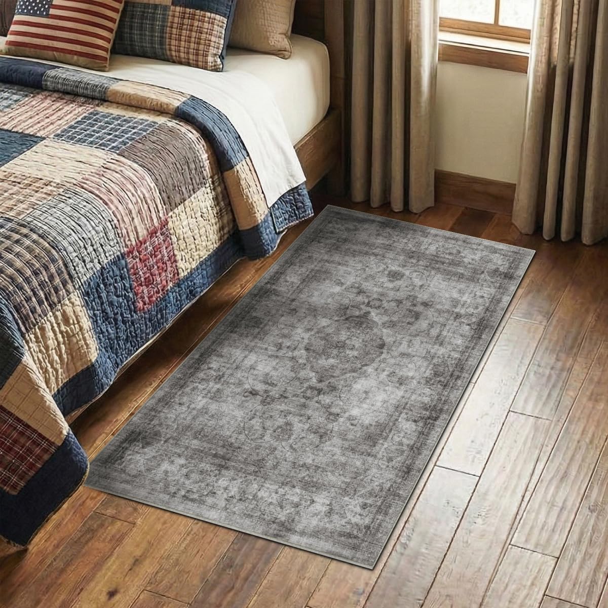 Homemate Washable Rug 9x12 Area Rugs - Vintage Rugs for Living Room