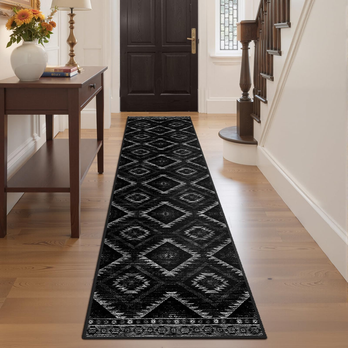 BESTSWEETIE 5'x7' Washable Area Rug for Living Room Bedroom Lightpink