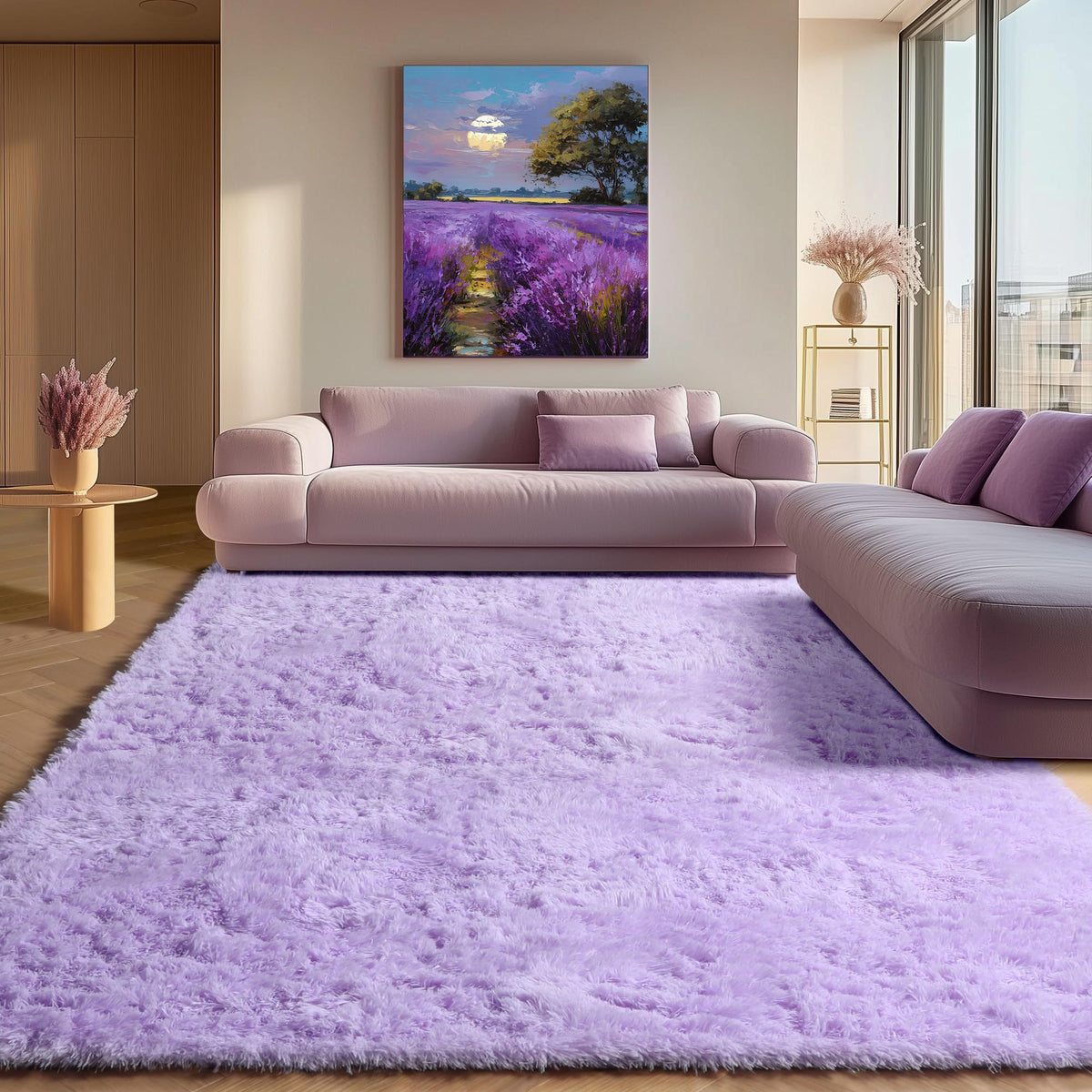 Runner Rugs for Bedroom Living Room, 2x6 Tie-Dyed Beige Hallway Area Rug