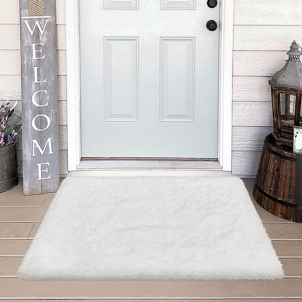 Tie-Dyed Runner Rug for Bedroom Black Grey 2x6ft Fluffy Area Rug Bedside Runner Rug for Kids Room Boys Teens Nursery Baby Living Room Dorm Home Decor Carpets