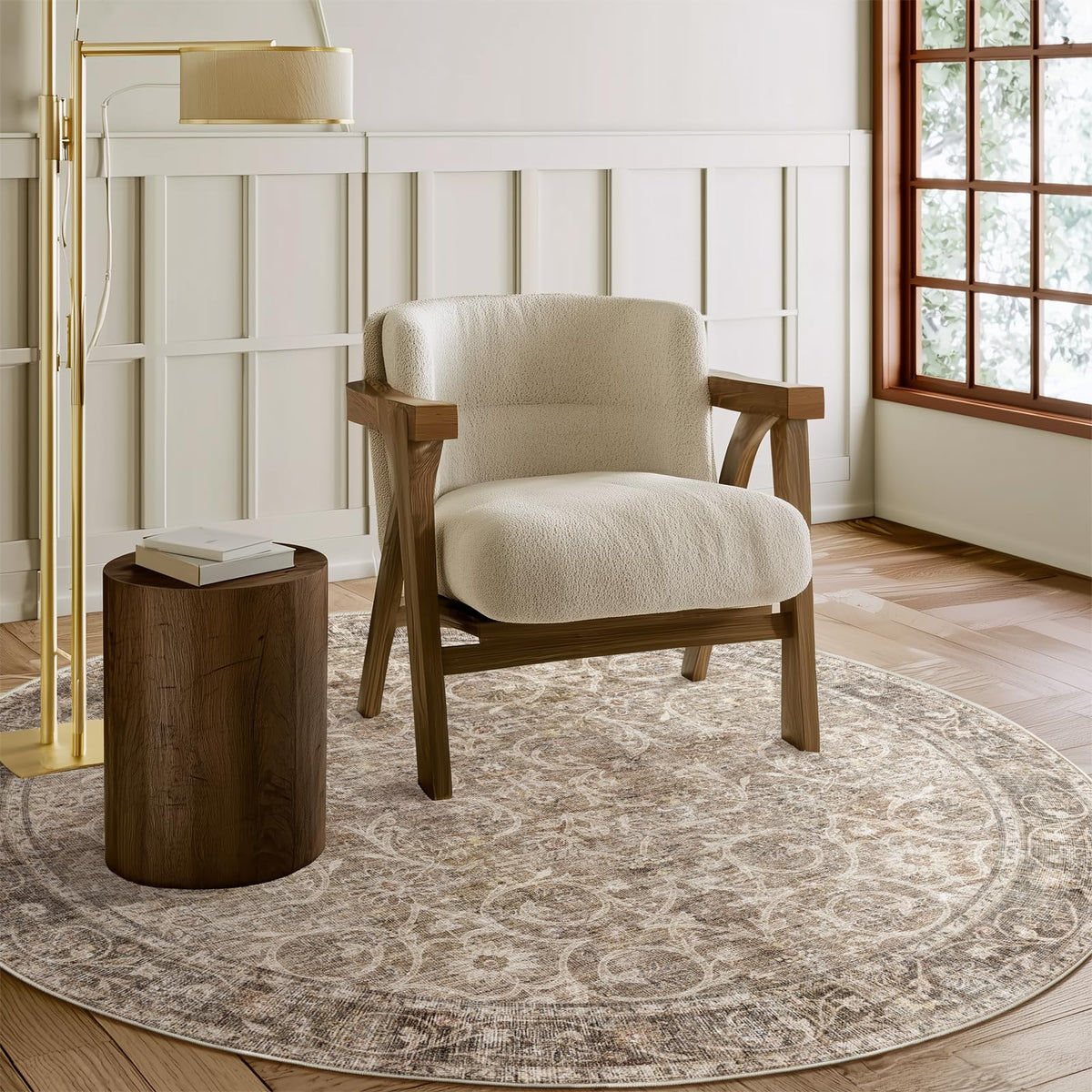 Machine Washable Rugs for Living Room: 8x10 Area Rugs for Bedroom