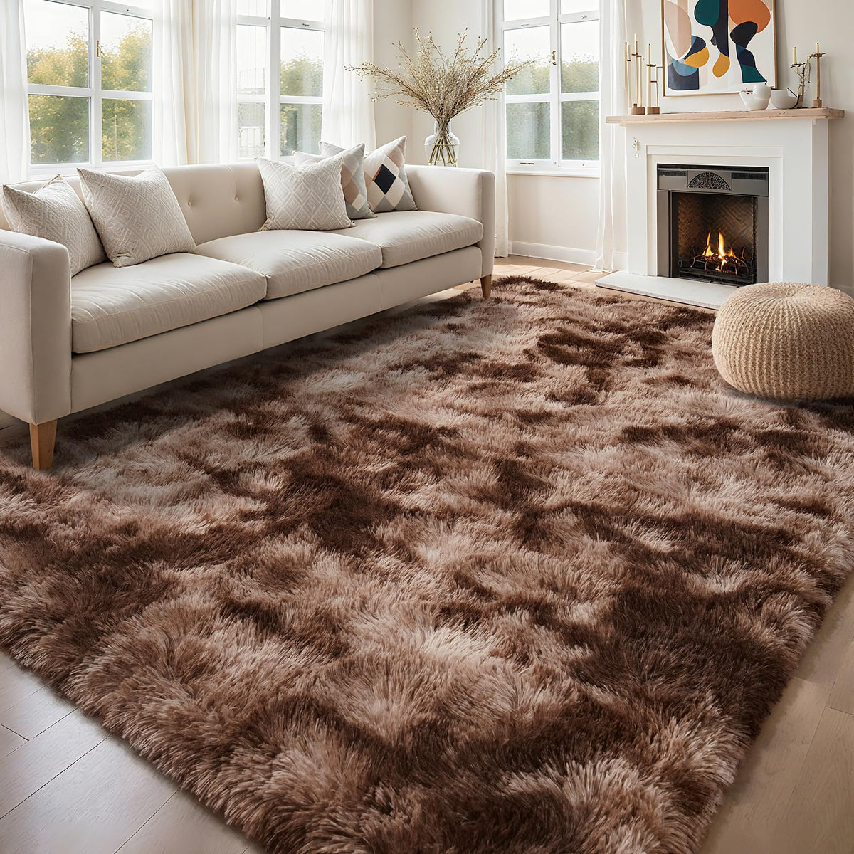 AROGAN 2x6 Feet Soft Runner Rugs for Bedroom, Non Slip Rug for Hallway