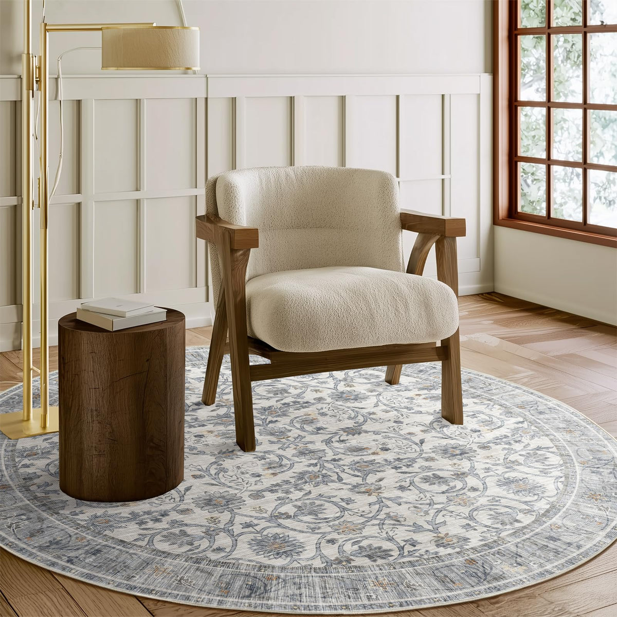 Machine Washable Rugs for Living Room: 8x10 Area Rugs for Bedroom