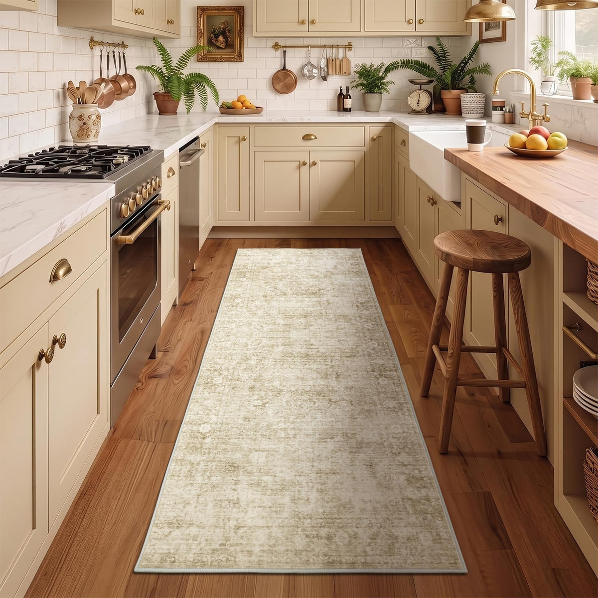 Homemate Washable Rug 9x12 Area Rugs - Vintage Rugs for Living Room