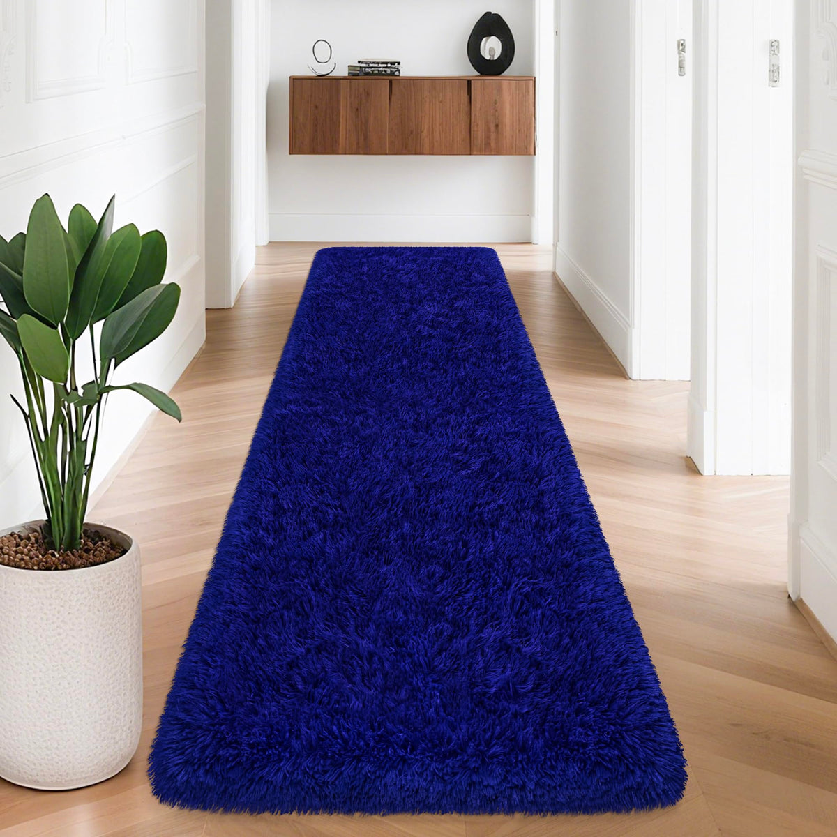 Tie-Dyed Runner Rug for Bedroom Black Grey 2x6ft Fluffy Area Rug Bedside Runner Rug for Kids Room Boys Teens Nursery Baby Living Room Dorm Home Decor Carpets