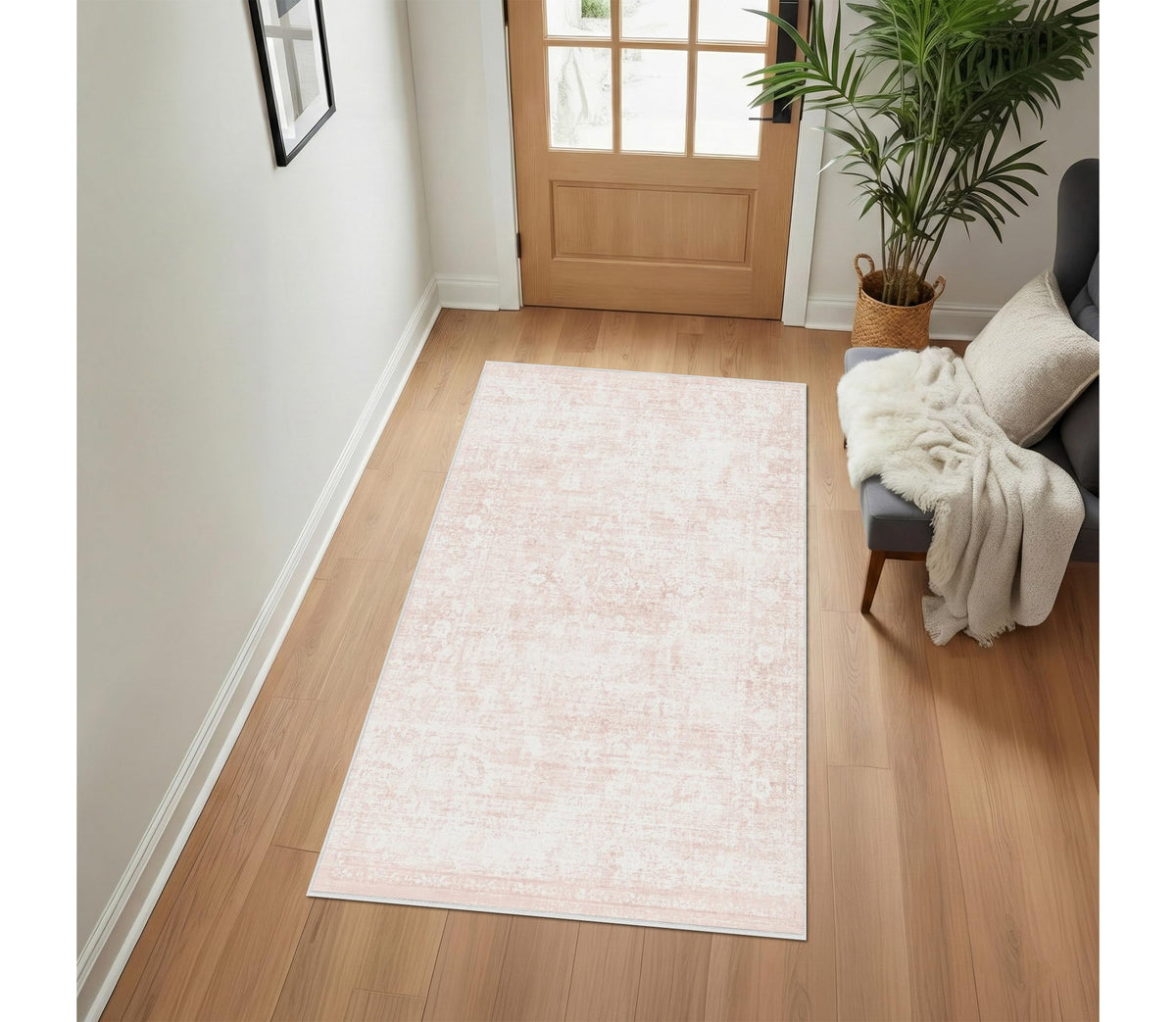Homemate Washable Rug 9x12 Area Rugs - Vintage Rugs for Living Room