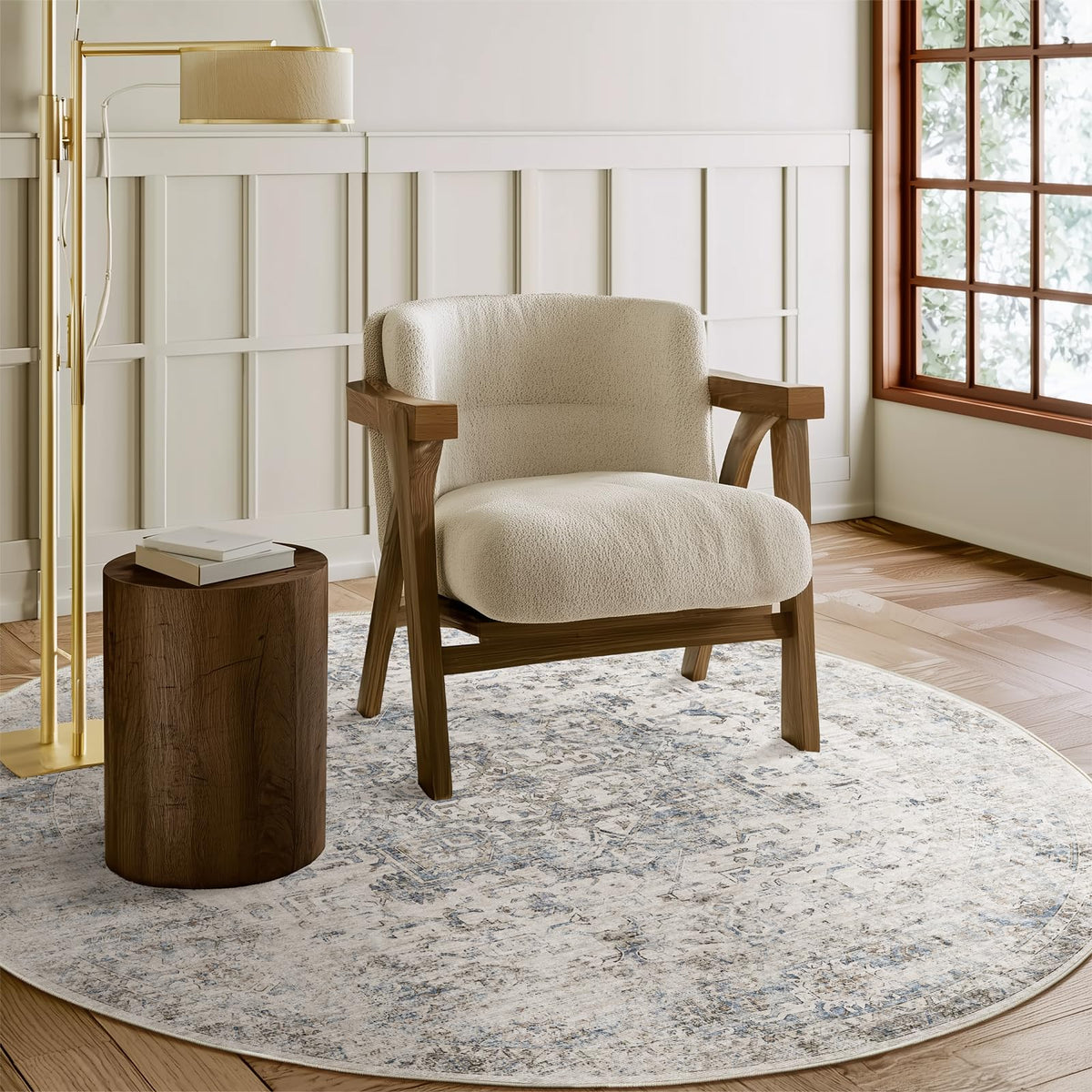 Machine Washable Rugs for Living Room: 8x10 Area Rugs for Bedroom