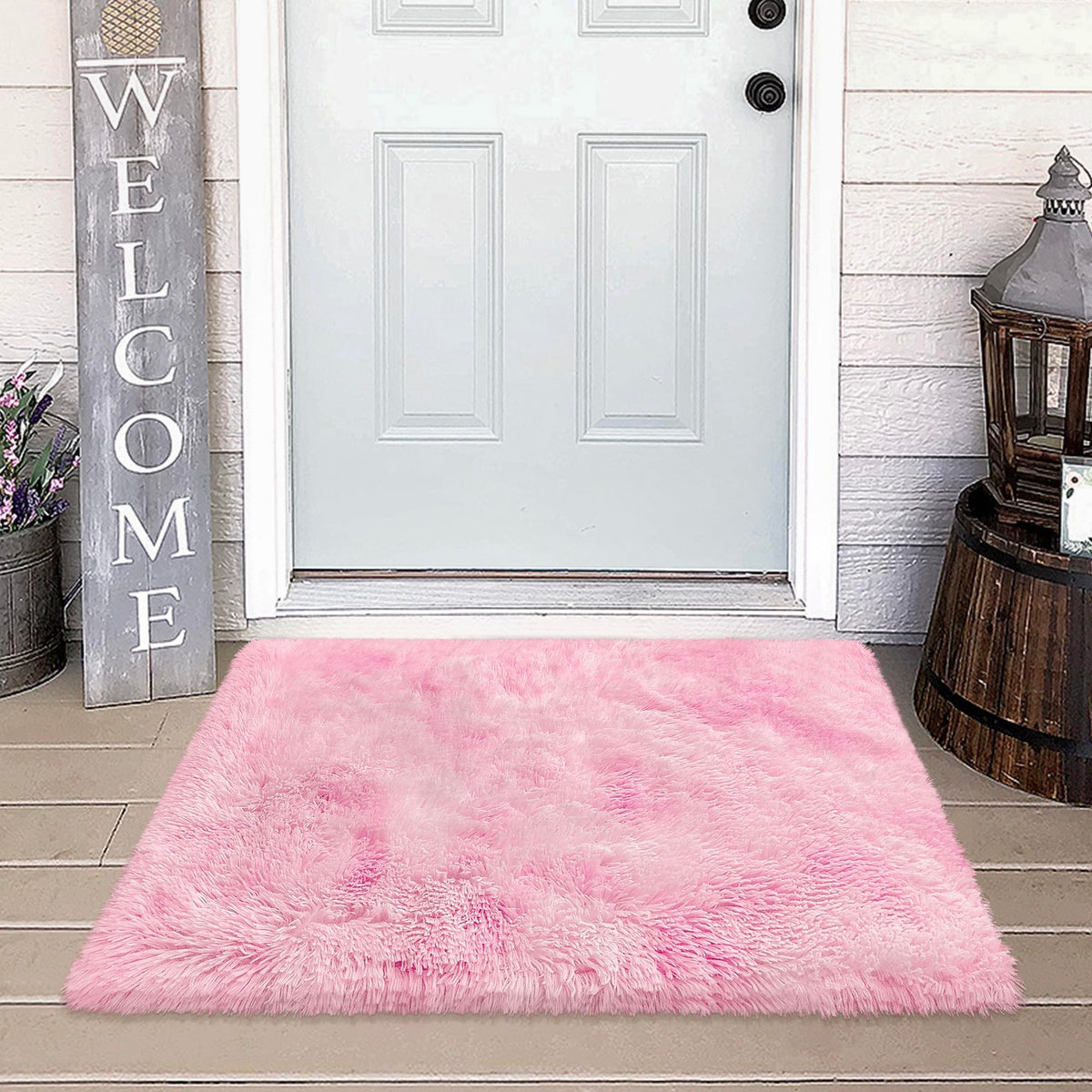Tie-Dyed Runner Rug for Bedroom Black Grey 2x6ft Fluffy Area Rug Bedside Runner Rug for Kids Room Boys Teens Nursery Baby Living Room Dorm Home Decor Carpets