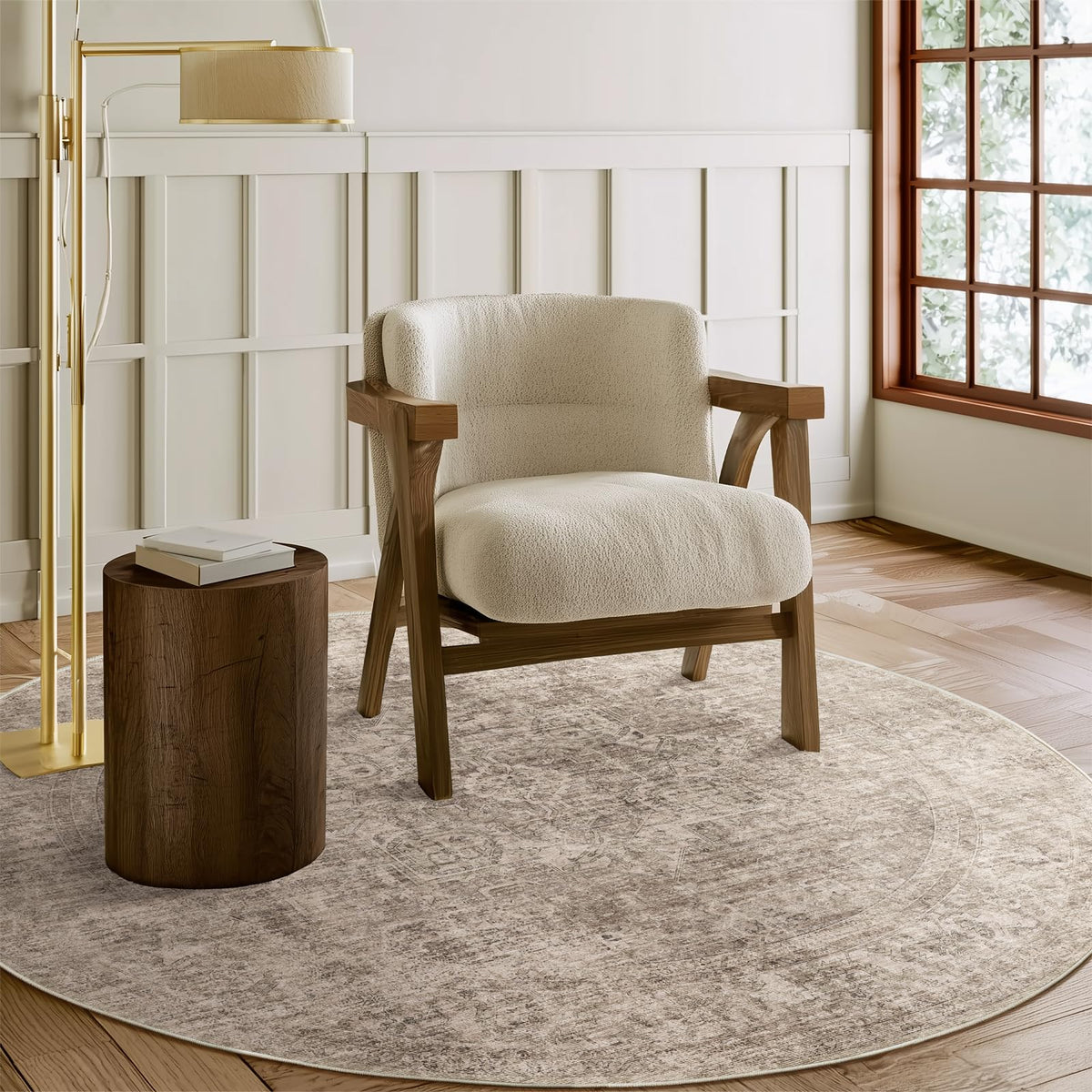 Machine Washable Rugs for Living Room: 8x10 Area Rugs for Bedroom