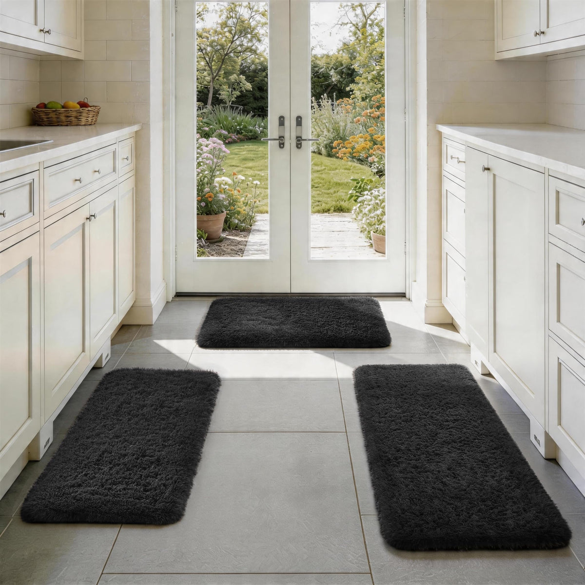 Ophanie 5x7 Area Rugs for Living Room Ivory, Fluffy Shag Large Fuzzy Plush Soft Rug, Shaggy Floor Big Carpets for Bedroom Nursery, Kids Home Decor Aesthetic with Over 99 pcs Pile fibers