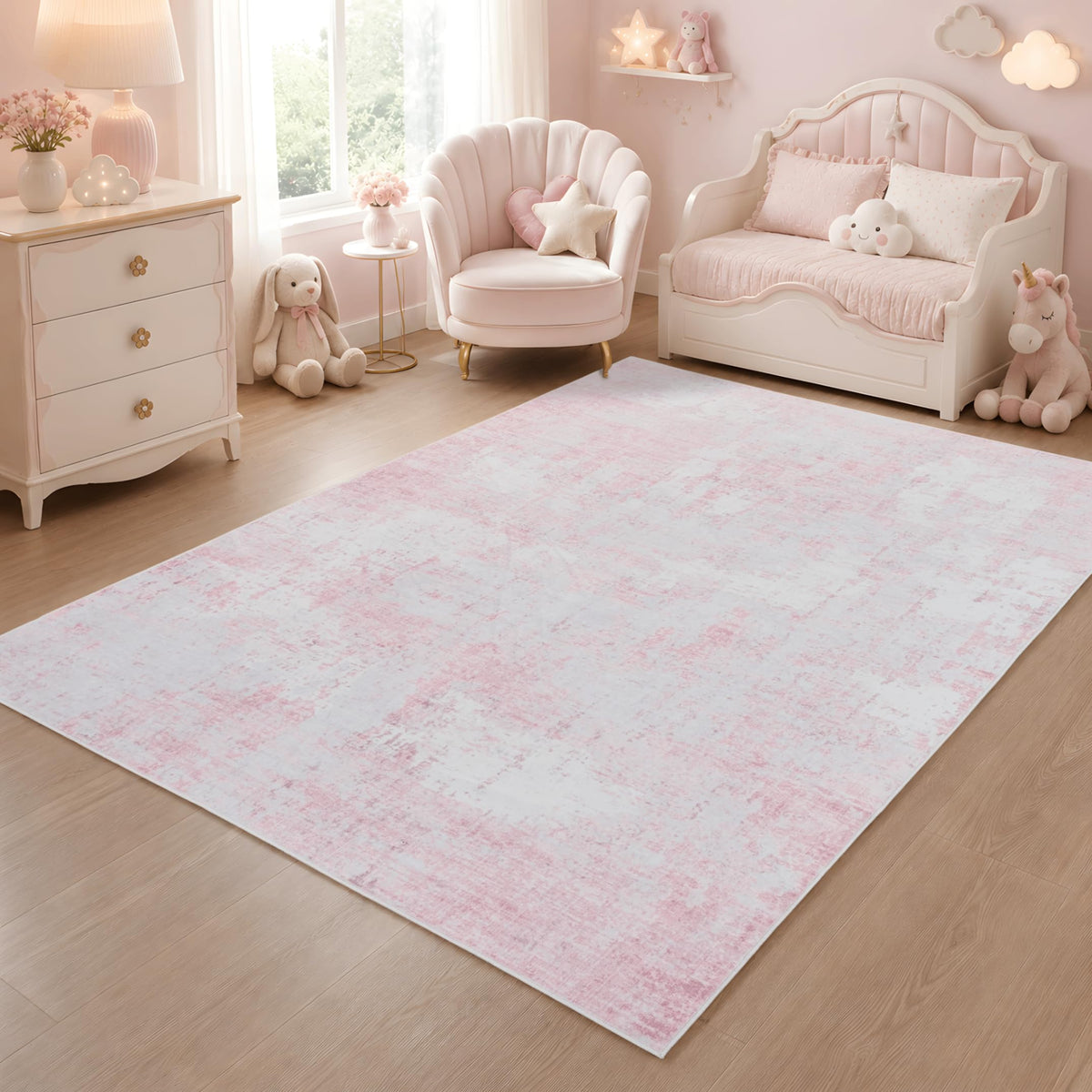 8x10 Area Rugs Living Room: Bedroom Vintage Washable Carpet Beige