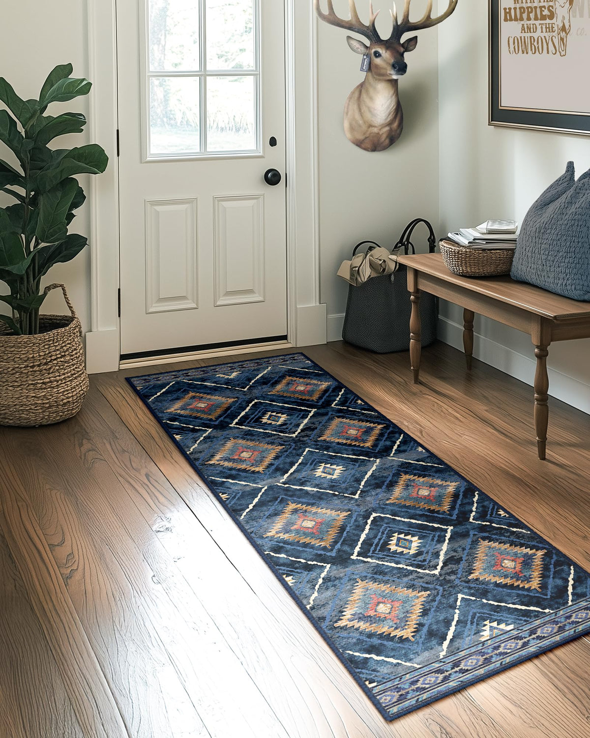 BESTSWEETIE 5'x7' Washable Area Rug for Living Room Bedroom Lightpink