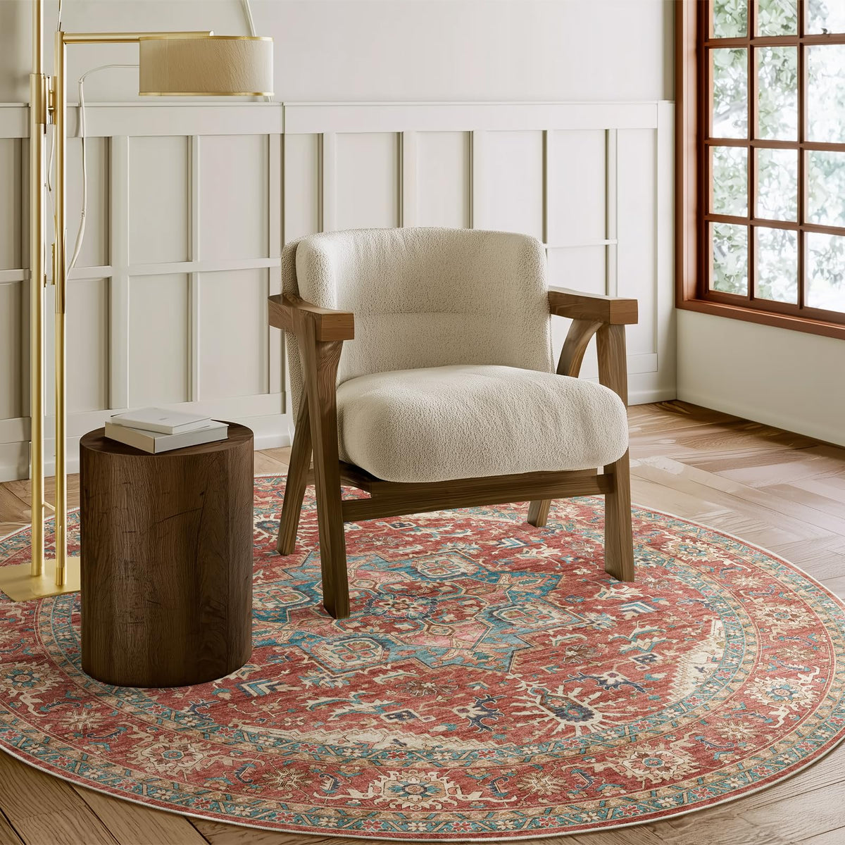 Machine Washable Rugs for Living Room: 8x10 Area Rugs for Bedroom
