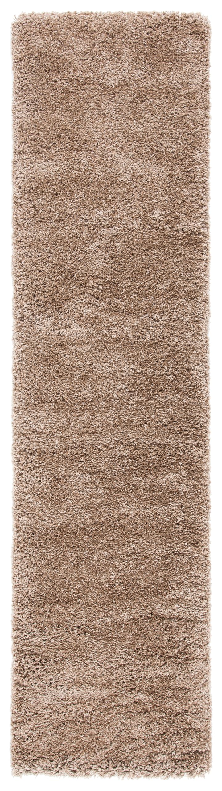 SAFAVIEH Milan Shag Collection 8' x 10' Ivory SG180 Solid Non-Shedding Living Room Bedroom Dining Room Entryway Plush 2-inch Thick Area Rug