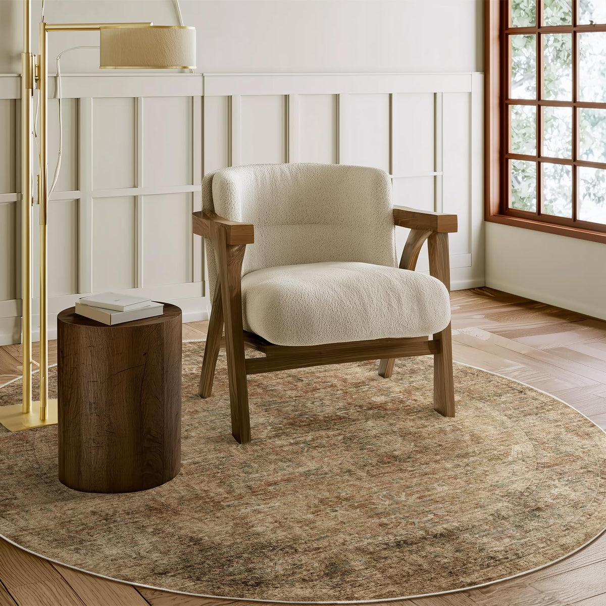 Machine Washable Rugs for Living Room: 8x10 Area Rugs for Bedroom