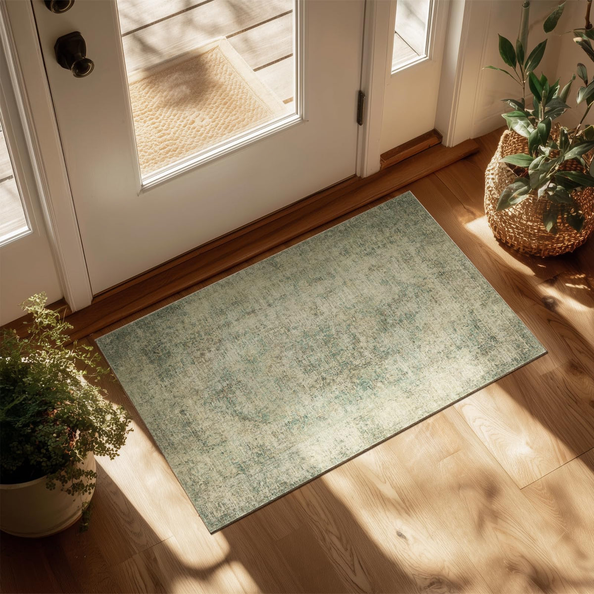 Machine Washable Rugs for Living Room: 8x10 Area Rugs for Bedroom