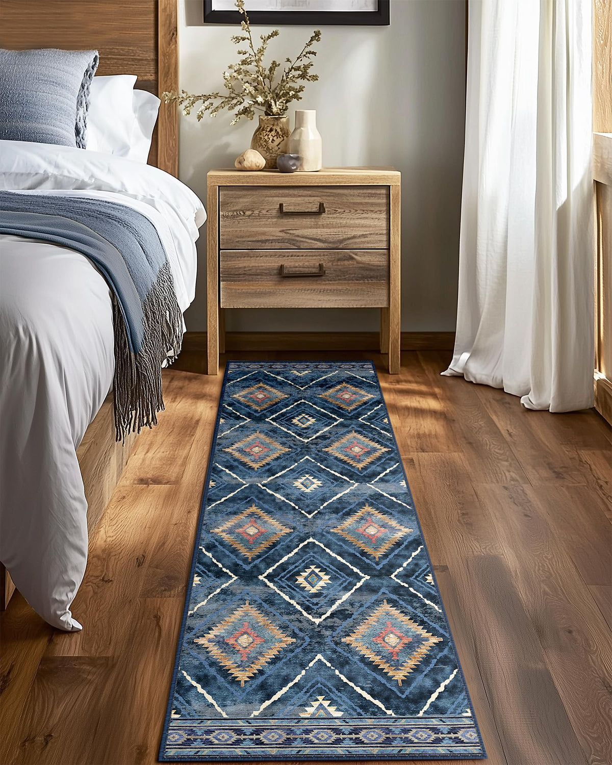 BESTSWEETIE 5'x7' Washable Area Rug for Living Room Bedroom Lightpink