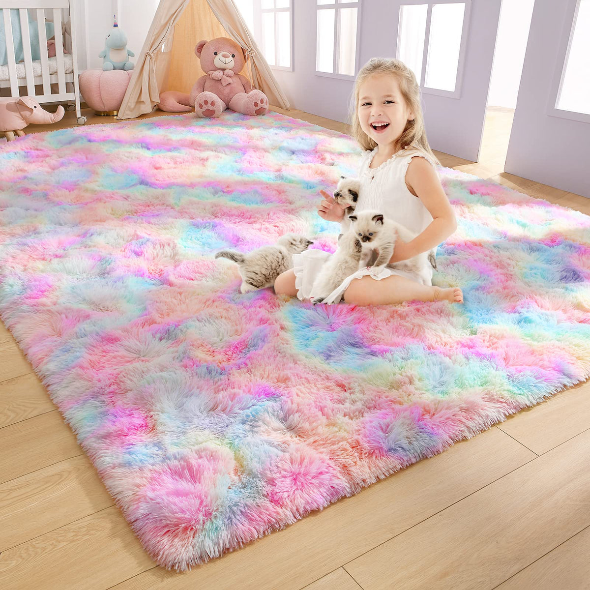 AROGAN 2x6 Feet Soft Runner Rugs for Bedroom, Non Slip Rug for Hallway