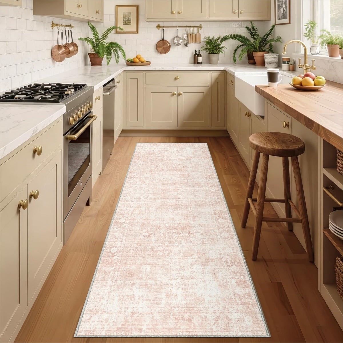Homemate Washable Rug 9x12 Area Rugs - Vintage Rugs for Living Room