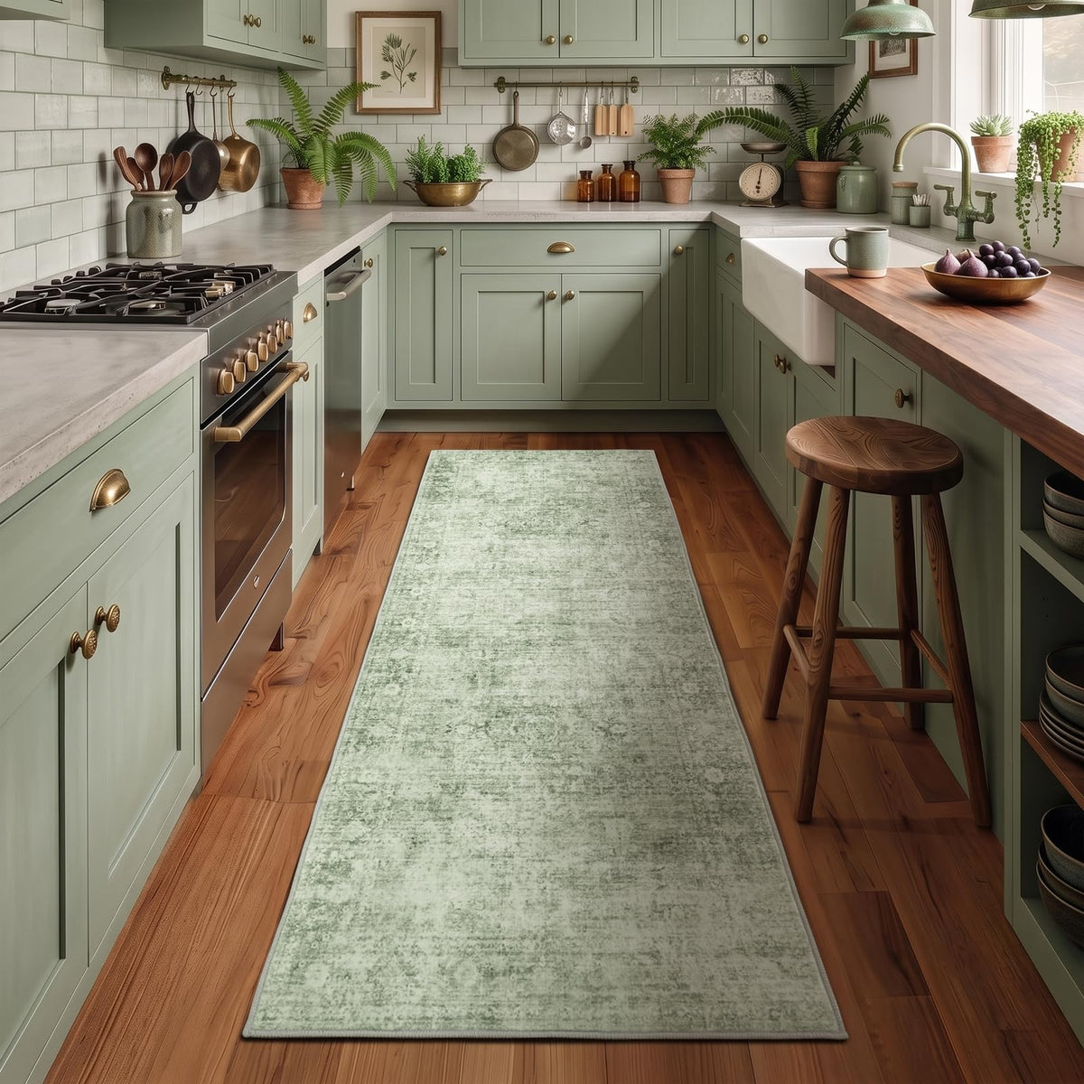 Homemate Washable Rug 9x12 Area Rugs - Vintage Rugs for Living Room