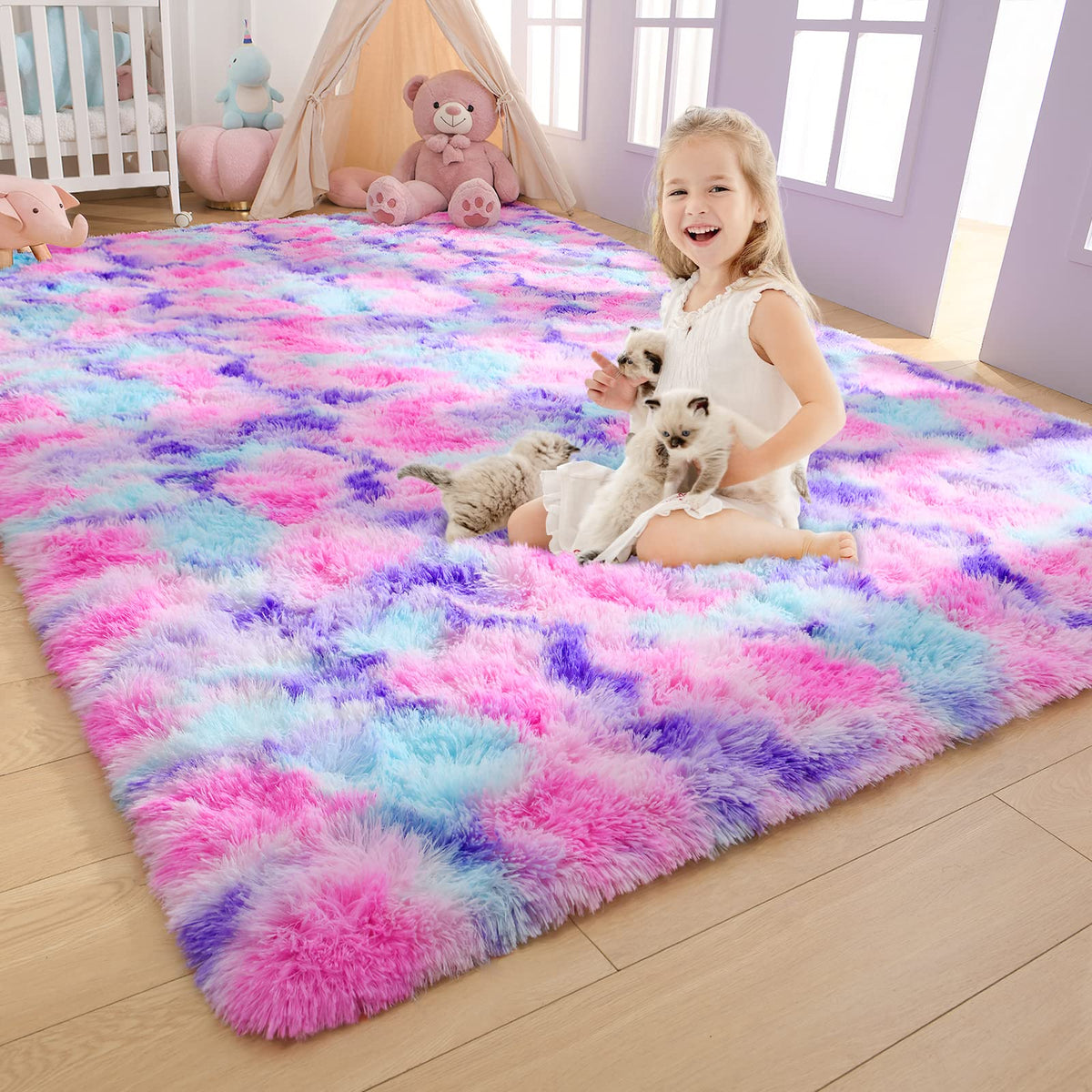 AROGAN 2x6 Feet Soft Runner Rugs for Bedroom, Non Slip Rug for Hallway
