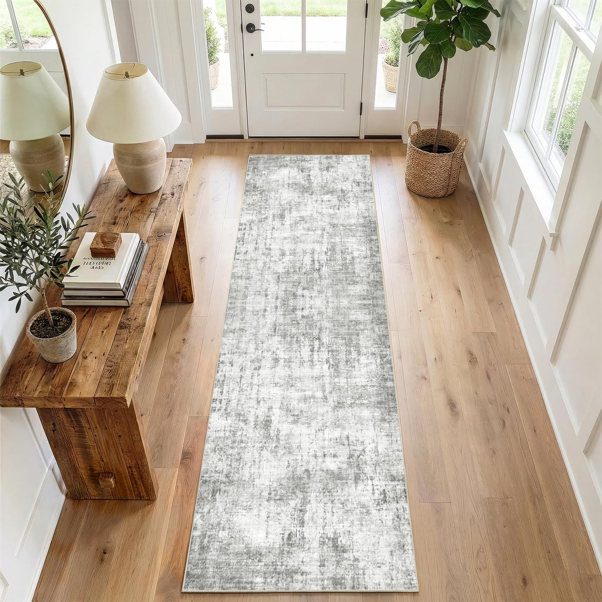 8x10 Area Rugs Living Room: Bedroom Vintage Washable Carpet Beige
