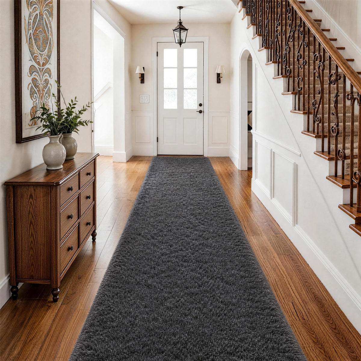 Ophanie 5x7 Area Rugs for Living Room Ivory, Fluffy Shag Large Fuzzy Plush Soft Rug, Shaggy Floor Big Carpets for Bedroom Nursery, Kids Home Decor Aesthetic with Over 99 pcs Pile fibers