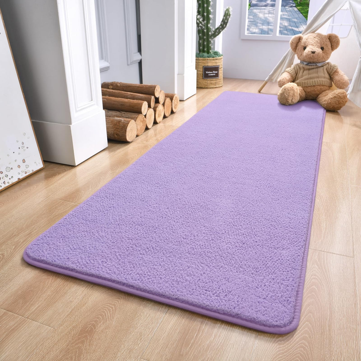 Keeko 4x6 Area Rugs for Living Room,Soft Washable Memory Foam Bedroom Rug