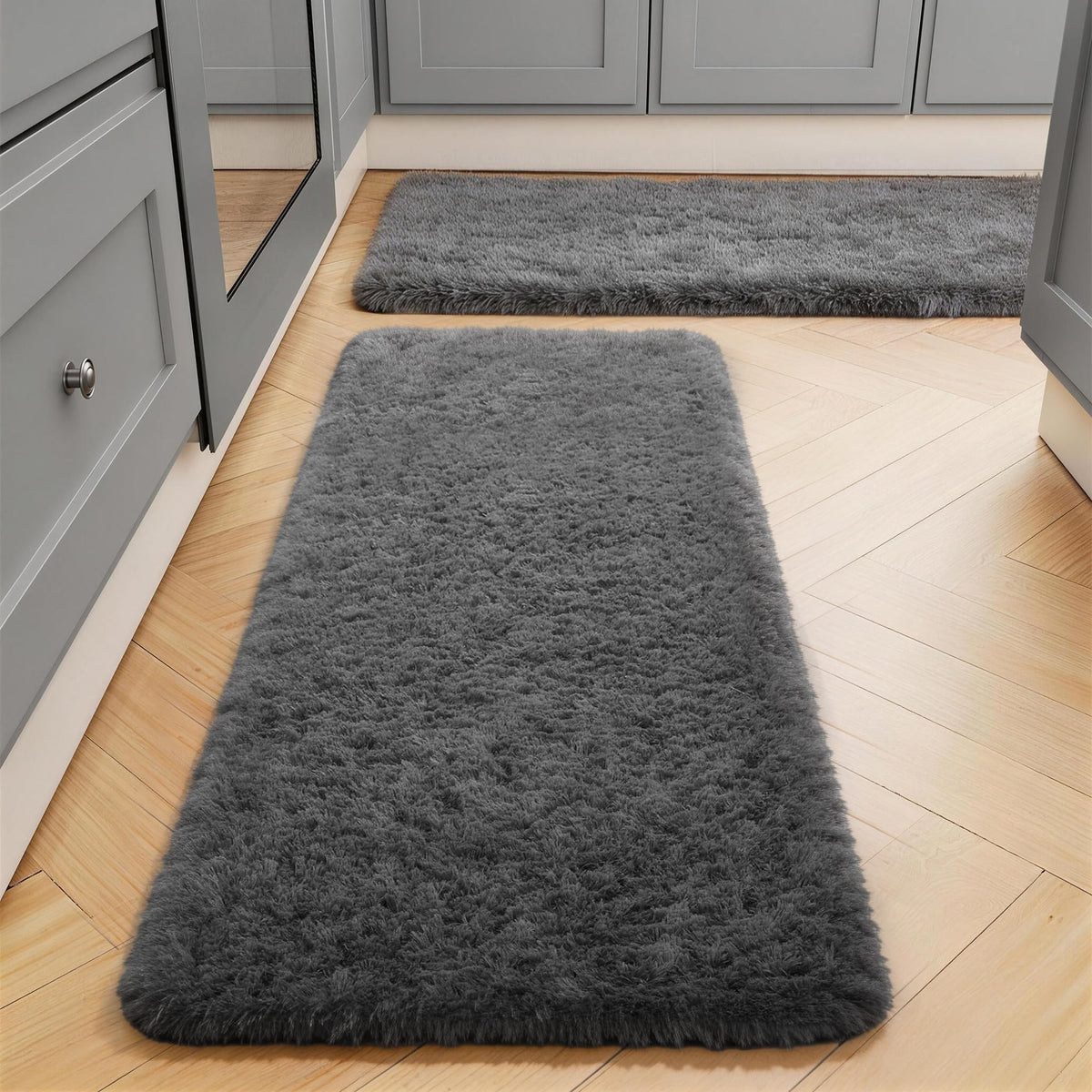 Ophanie 5x7 Area Rugs for Living Room Ivory, Fluffy Shag Large Fuzzy Plush Soft Rug, Shaggy Floor Big Carpets for Bedroom Nursery, Kids Home Decor Aesthetic with Over 99 pcs Pile fibers