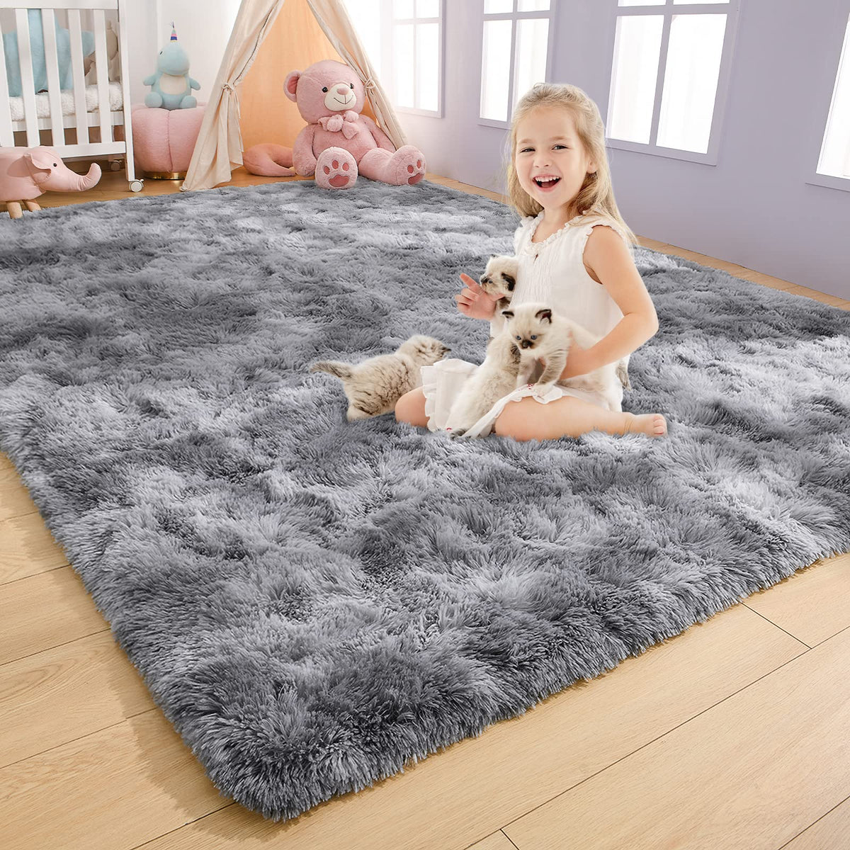 AROGAN 2x6 Feet Soft Runner Rugs for Bedroom, Non Slip Rug for Hallway