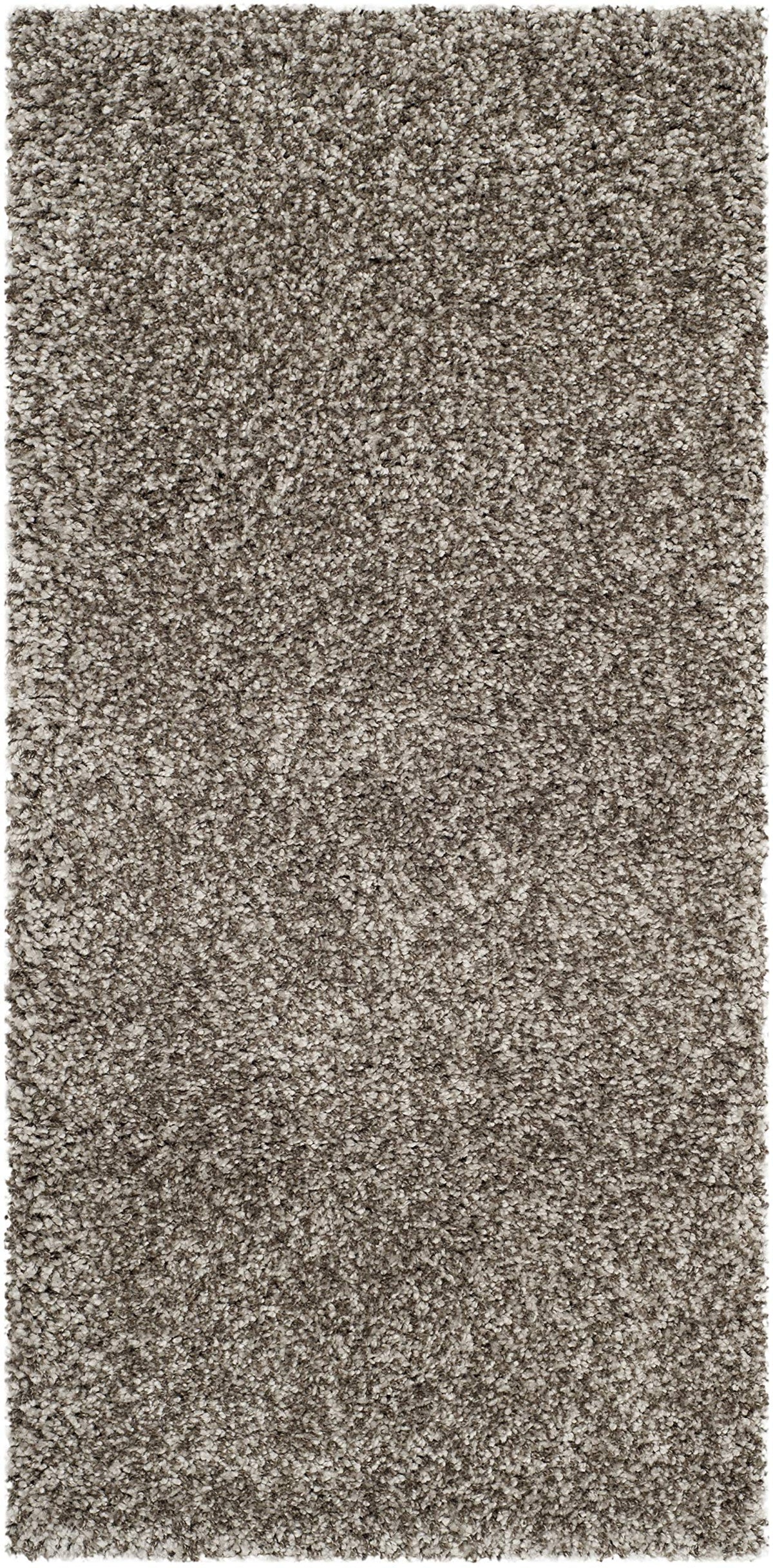 SAFAVIEH Milan Shag Collection 8' x 10' Ivory SG180 Solid Non-Shedding Living Room Bedroom Dining Room Entryway Plush 2-inch Thick Area Rug