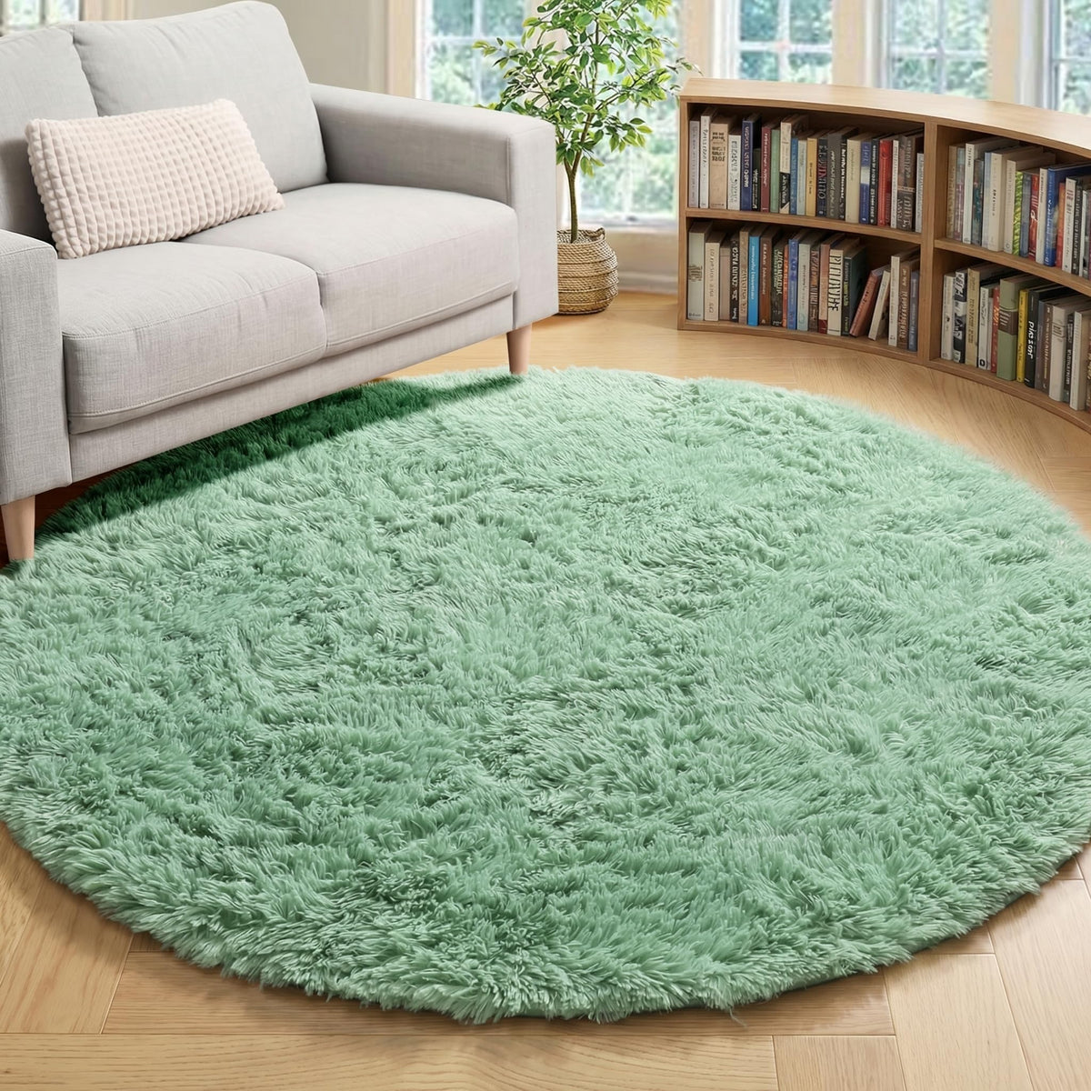 Runner Rugs for Bedroom Living Room, 2x6 Tie-Dyed Beige Hallway Area Rug