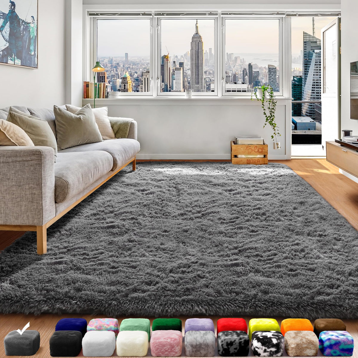 Runner Rugs for Bedroom Living Room, 2x6 Tie-Dyed Beige Hallway Area Rug